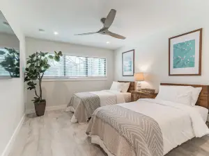 Sleek home near beaches, shops, & dining, with private pool & high-end kitchen