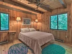 Cabin w/ 3 Acres, Tennis Courts: by 4 Ski Mtns