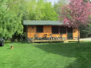 Private air-conditioned 2-bedroom cabin on Lake Vermilion