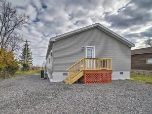 Lakefront Home w/ Deck, Fishing Dock & Canoe!