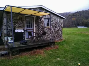 Pet Friendly Rustic Cabin with Views 26 Min to Downtown Asheville
