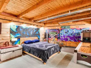Riverfront A-Frame Cabin in Troy w/ Pool & Dock!