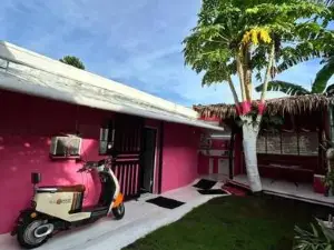 Little Pink Palace, near CWC
