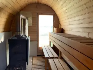 TaaliHomes Kuremaa ridaelamu järve kaldal - saun hinnas