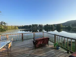 Reflections of Tranquility- Lakefront Splendor