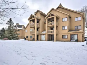 Ski-in/Out & Golf Condo w/ A/C at Holiday Valley!