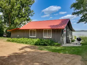 Lakefront Motley Cabin w/ Private Deck + Dock!