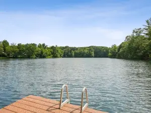 Lake front home for relocating, displaced and remote families