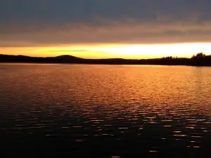 The Loon House is on beautiful, clean spring fed Silver lake.