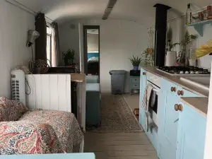 Converted French Bus with Stunning Views