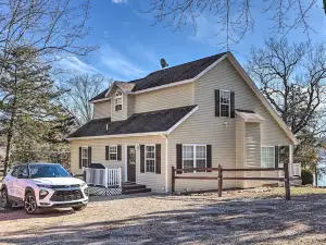 Lakefront Camdenton Home w/ Fire Pit & Grill!