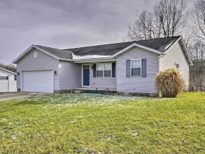 Renovated Logan Home w/ Pond & Fire Pit