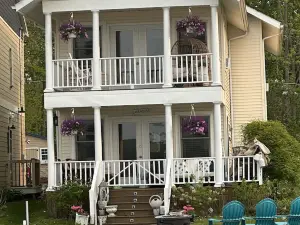 Year round home on private drive with amazing views!