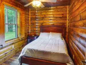 Secluded Cabin w/ on-Site Creek + Trails!