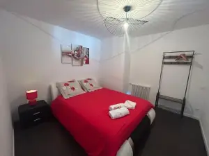 Bel Appart stylé Avec Jacuzzi