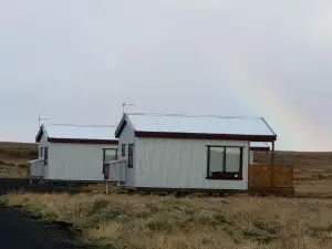 Hekla Cabin 1 Volcano and Glacier View