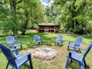 Dock & Hot Tub: Tennessee River Cabin Getaway