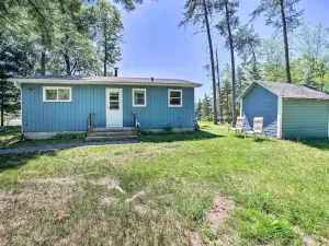 Lakefront Wisconsin Cottage with Dock and Hot Tub!