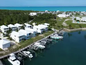 Treasure Cay Getaway with BOAT DOCK!  4 bedroom, pool, & bbq Cabana!