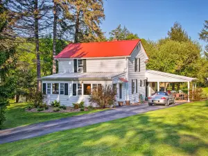 3-Acre Lodge w/ Snowmobile & Four-Wheeling Trails