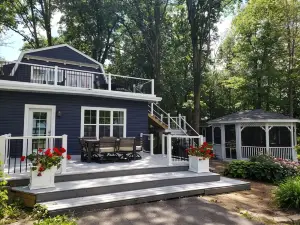 Ultra Private Lake Home on Sandy Beach!