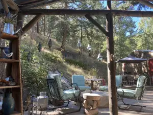 Evergreen Romantic Mountain Cabin near Evergreen Lake.