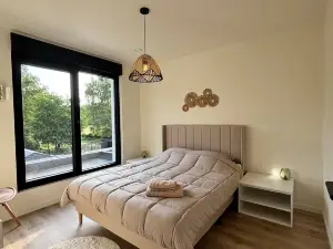 Luxury home in Hoge Kempen National Park with swimming pool