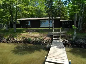 Ranch-Style Seidls Home Feet Away to Lakeshore by RedAwning