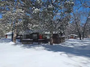 Vintage Pet-Friendly Family Cabin and Bunkhouse in the Atlanta State Forest