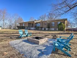 Spacious Omaha House w/ Deck & Mountain Views!