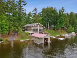 Charming Lakefront Cabin with Private Dock & Gorgeous Views