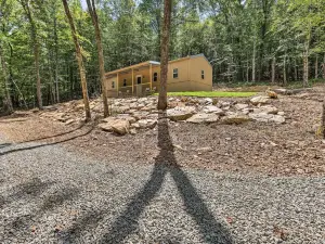 Tallassee Cabin w/ Forest Views Near Creek!