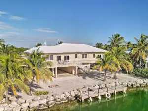 Oceanfront Sugarloaf Key Home w/ Private Dock