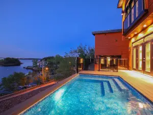 Lux Exec Home Hfx Waterfront Pool Hot Tub
