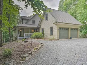 Grand Pisgah Forest Home on Secluded 5 Acres!