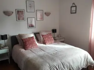 Cosy house with fireplace