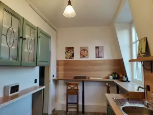 Charming 100m2 apartment in the heart of Nemours in a beautiful Maison de Maître