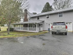 Remodeled Pittsboro Farmhouse Sitting on 220 Acres