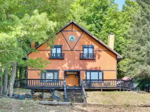 Buckhorn in Iron River with Sauna Fish and Hike!