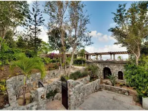 Best views & pool deck on St John just up the hill from Cinnamon Bay Beach.