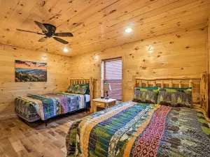 Gatlinburg Mountain Cabin 4 Mi to National Park!