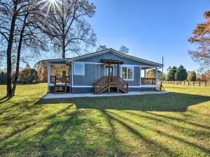 Modern Clarkesville Cottage w/ Decks & Patio!