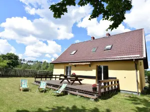 Holiday Home by Lake with Boat in Poland, Cleaning Included