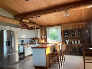 Peaceful cabin on gravel pits