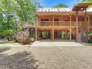 Riverfront Cabin w/ Outdoor Oasis in Seminary!