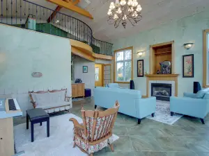 Lakefront Algoma Home with Deck, Grill and Fireplace