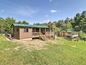 Grill & River Access: Tiny Cabin in Sparta!