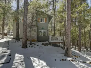 ♨ Acre Retreat w/ HotTub ♨ Secluded in the National Forest ♨ 9mi to downtown ♨