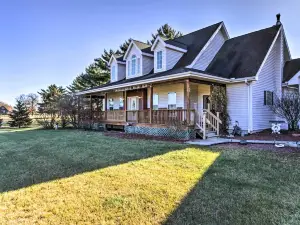 Serene Lyndon House w/ 2 Decks, Fire Pit & Yard!