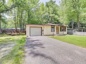 Prudenville Family Home w/ Game Room & Fire Pit!